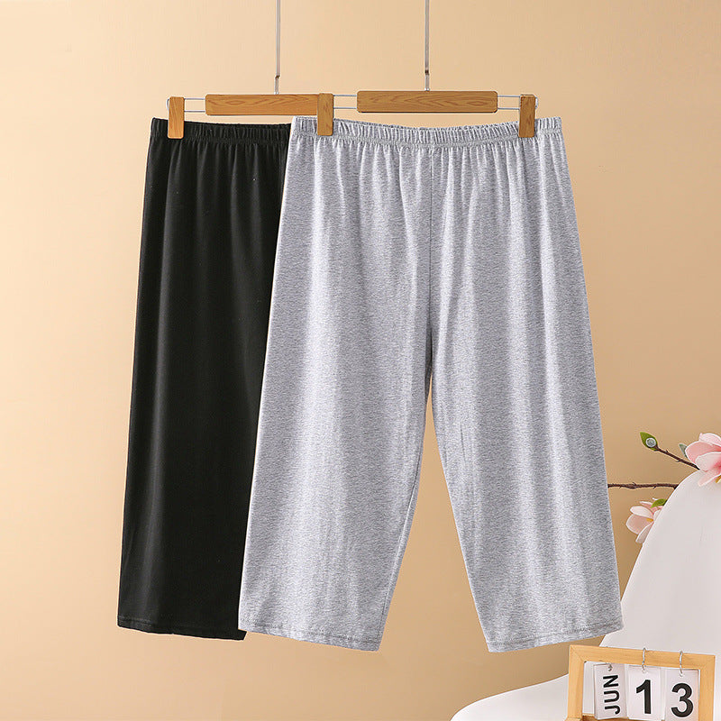 Men's Cotton Loose Summer Lounge Shorts