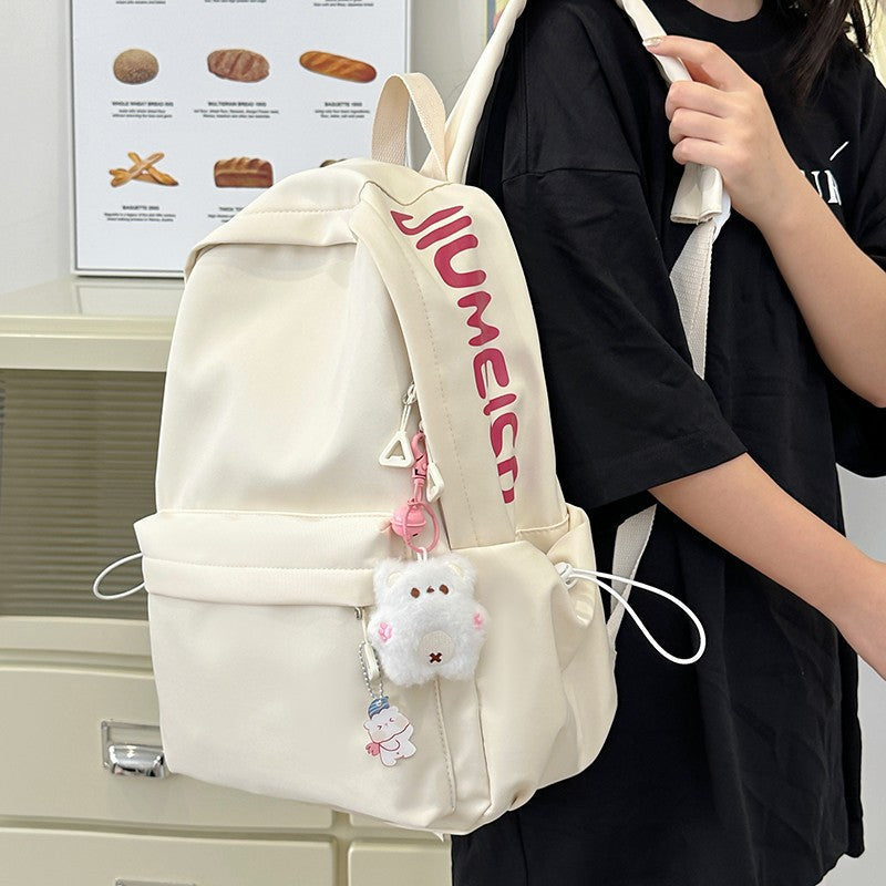 Lightweight Nylon Backpack for School and Commuting