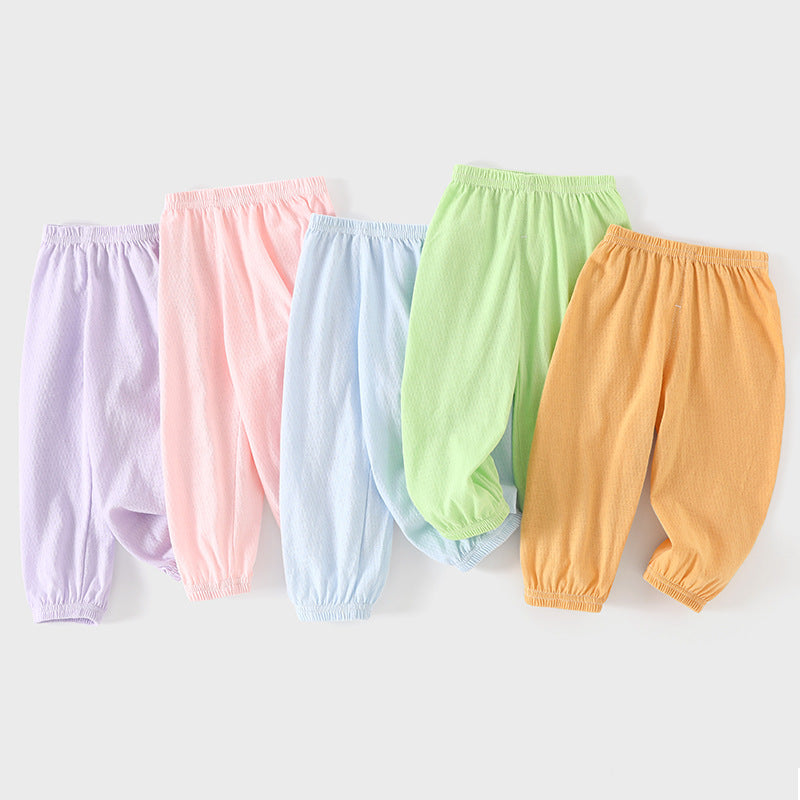 Baby's Pure Cotton Breathable Anti-Mosquito Pants