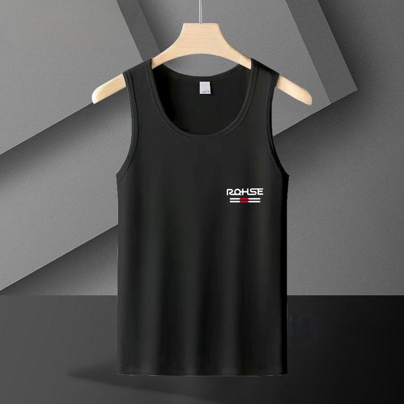 Chaoshifang Men's Milk Shred Sweat Vest, Quick-Dry Fitness