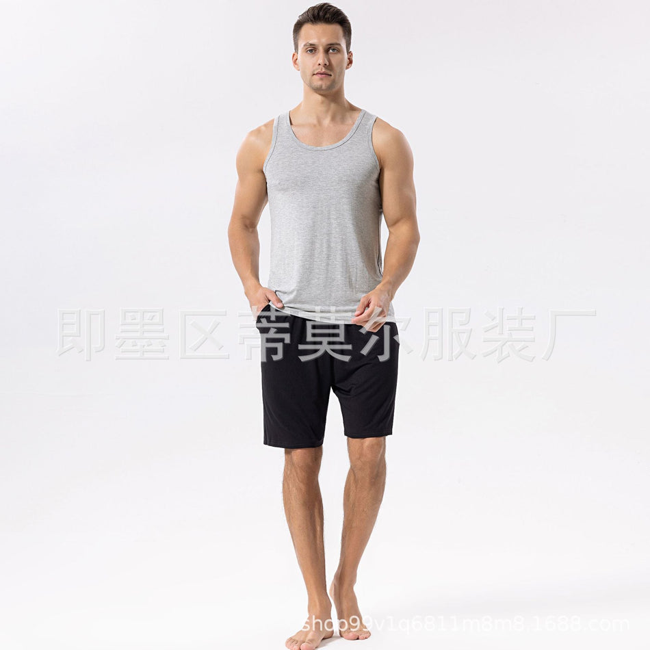 Men's Modal Sweat-Absorbing Vest, Loose Breathable Plus Size