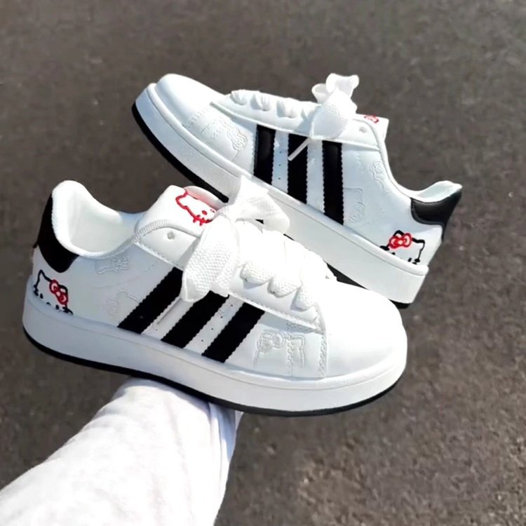 Women's Retro German-Style Platform Sneakers