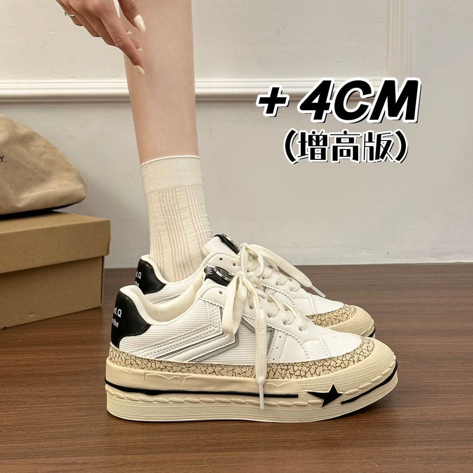 Women's Retro German-Style Height-Increasing Sneakers