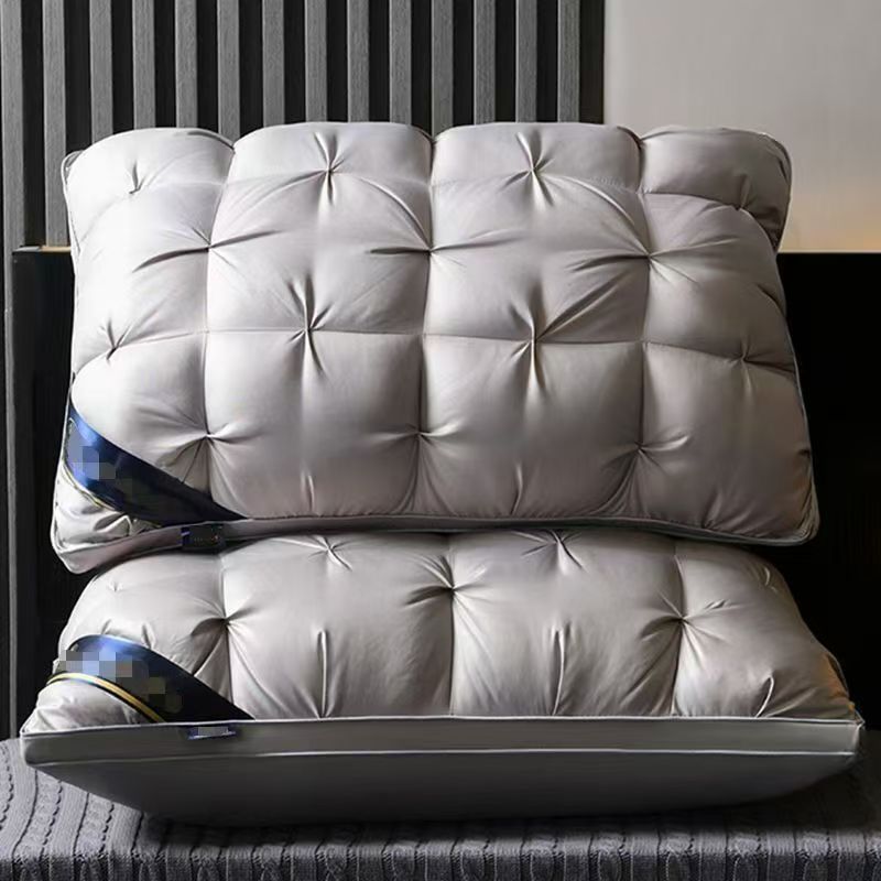 Five-Star Hotel Twisted Pillow Core with Pillowcase, Moderate