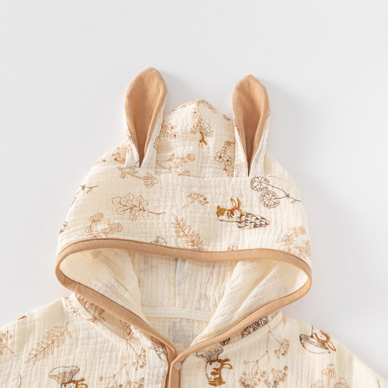 Baby Single-Layer Ultra-Thin Pure Cotton Sun Protection Cloak