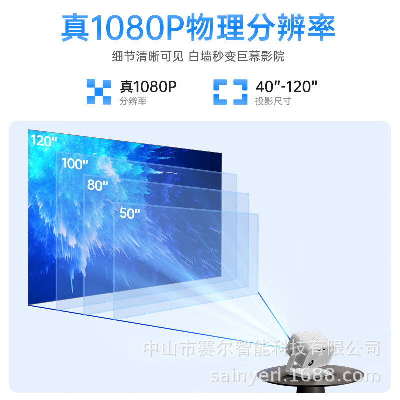 Konka C8 Smart Projector HD Large Screen Home Theater