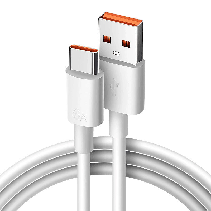 Sanxi 6A Super Fast Charging Cable, Type-C Flash Charge