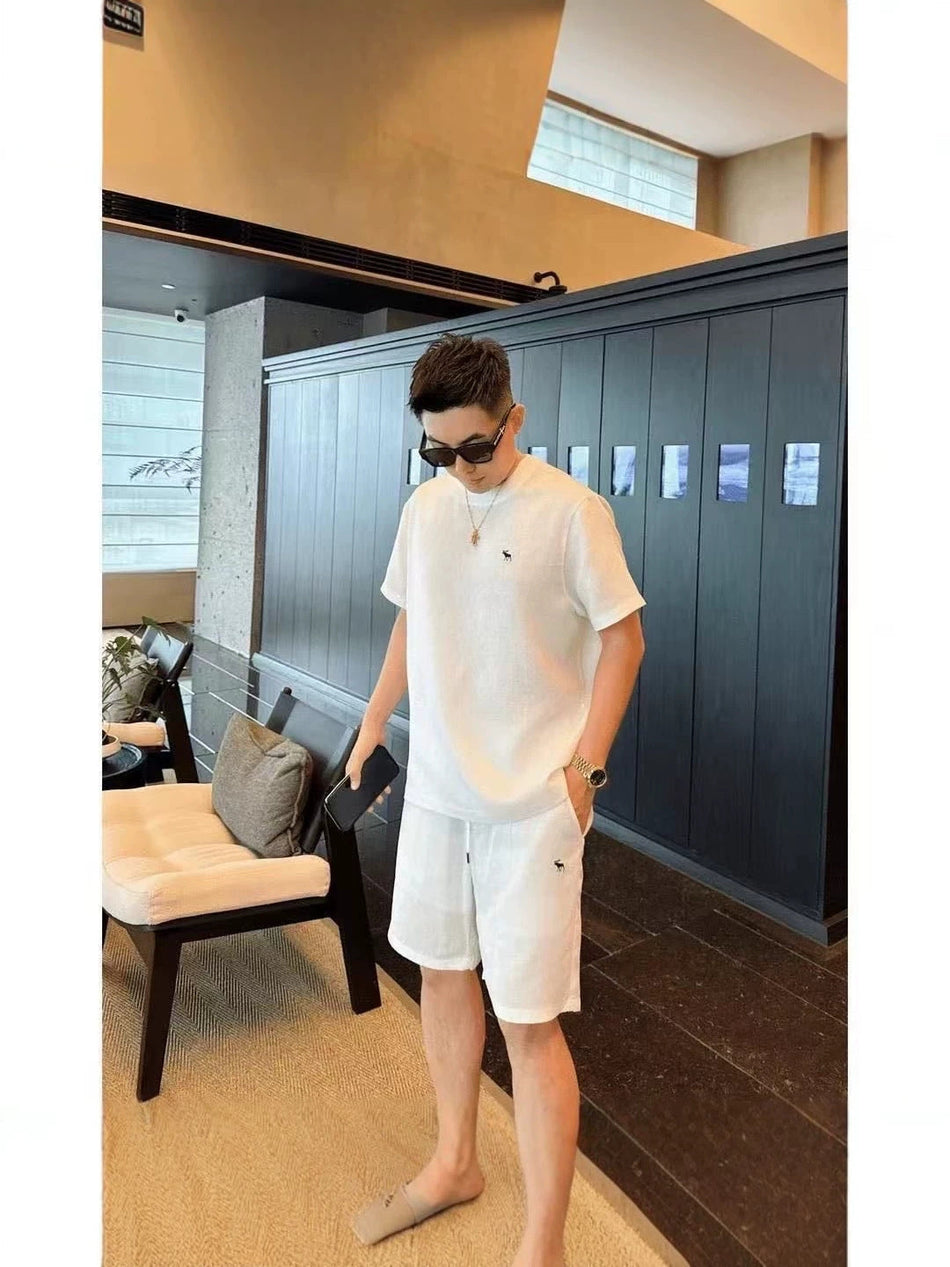 Men's Old Money T-Shirt and Shorts Set