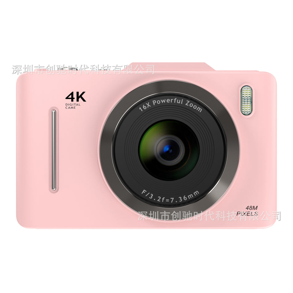 H16 CCD HD Children's Digital Camera, Selfie Video Recorder