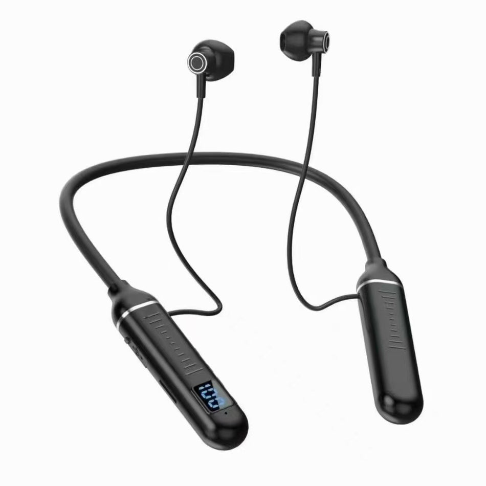 MPC-QC Neckband Bluetooth Earphones, Sports Semi-In-Ear