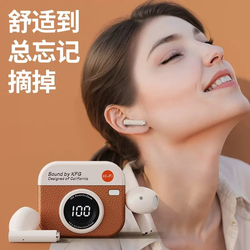 Q86 Wireless Bluetooth Earbuds, Semi-In-Ear Sports Running