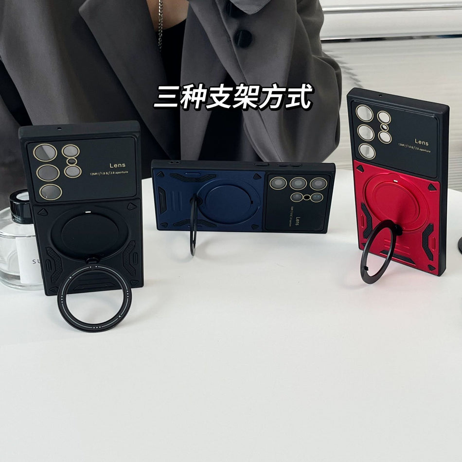 Magnetic Shield Phone Case with Kickstand, Multi-Model
