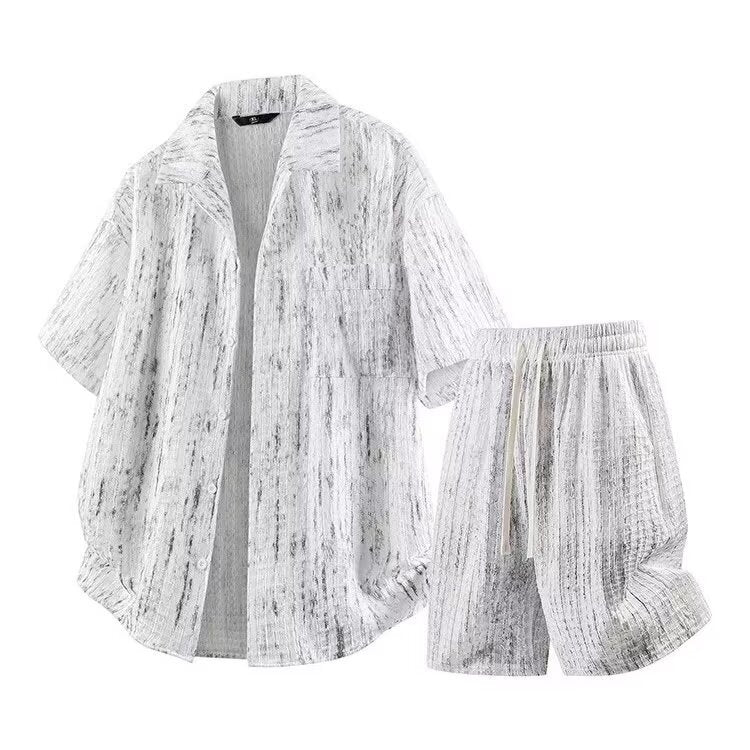 Men's Short-Sleeve T-Shirt & Shorts Suit