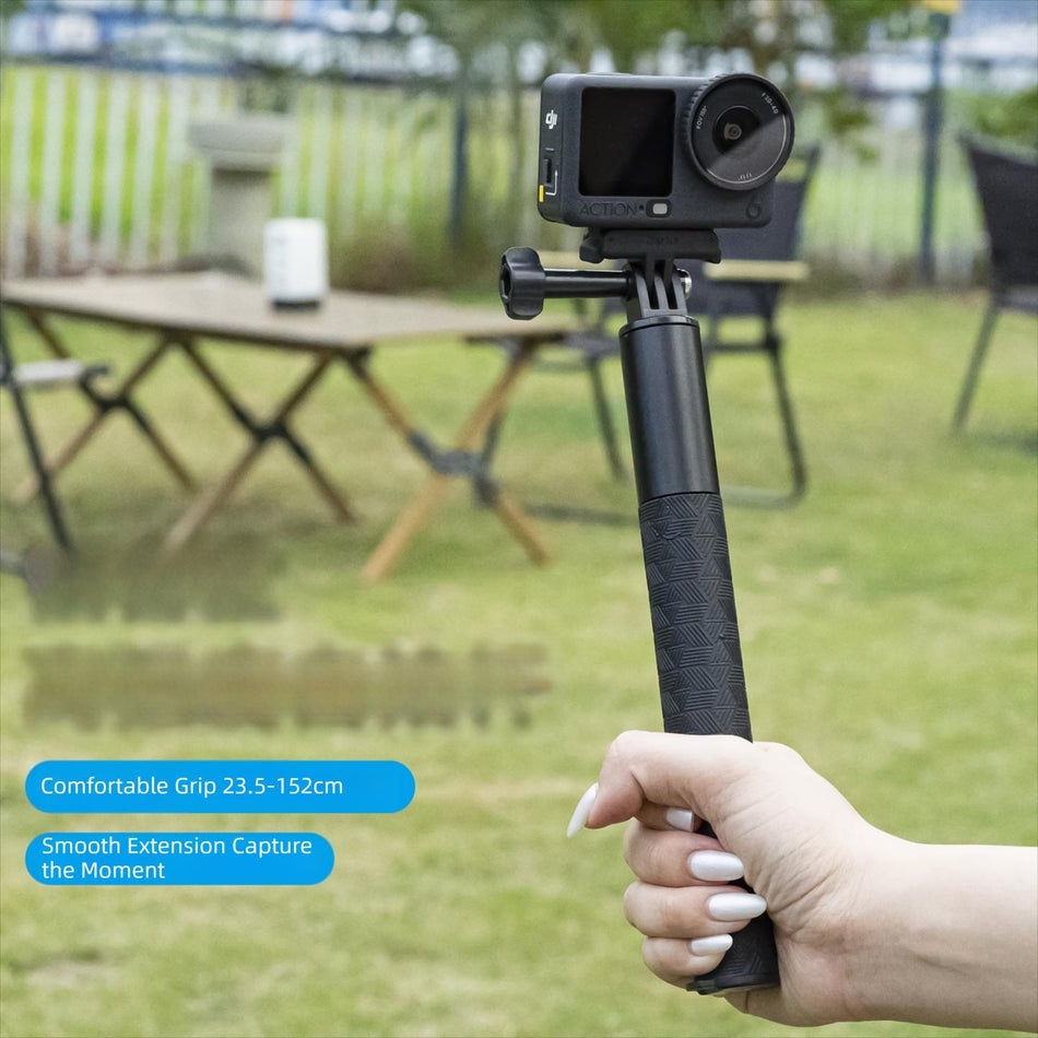 KE-39 Aluminum Telescopic Selfie Stick, Sports Camera Rod