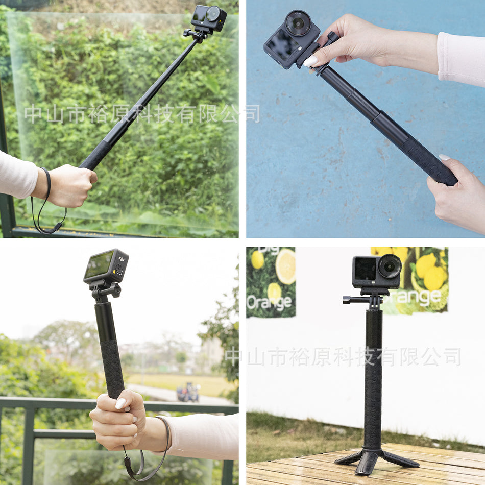 KE-39 Aluminum Telescopic Selfie Stick, Sports Camera Rod