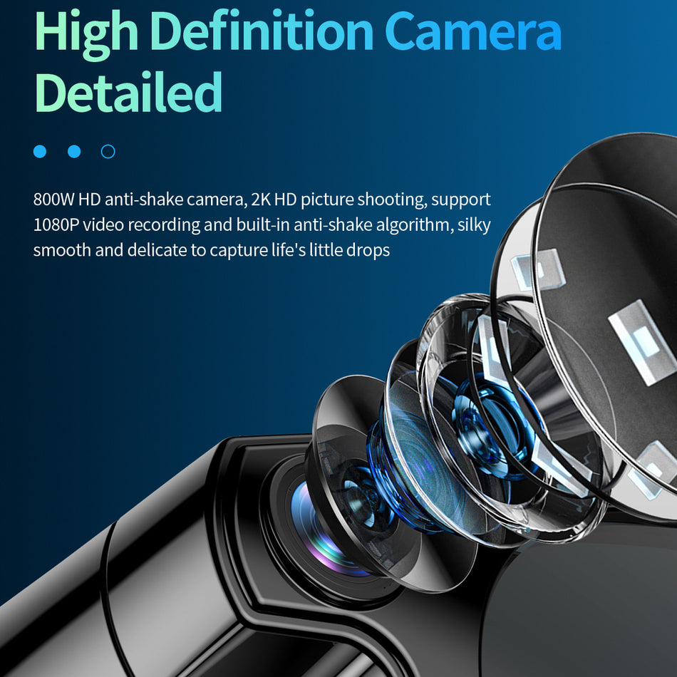 Smart AI Glasses with Camera, Music, Calls & Translation