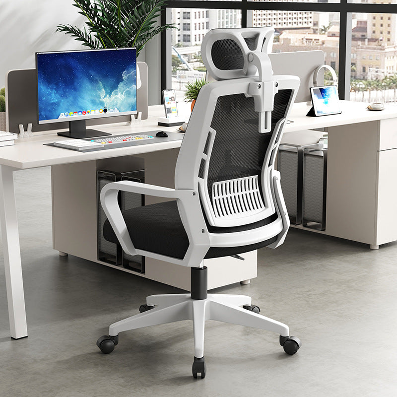 Ergonomic Pulley Office Chair, Mesh Backrest Adjustable
