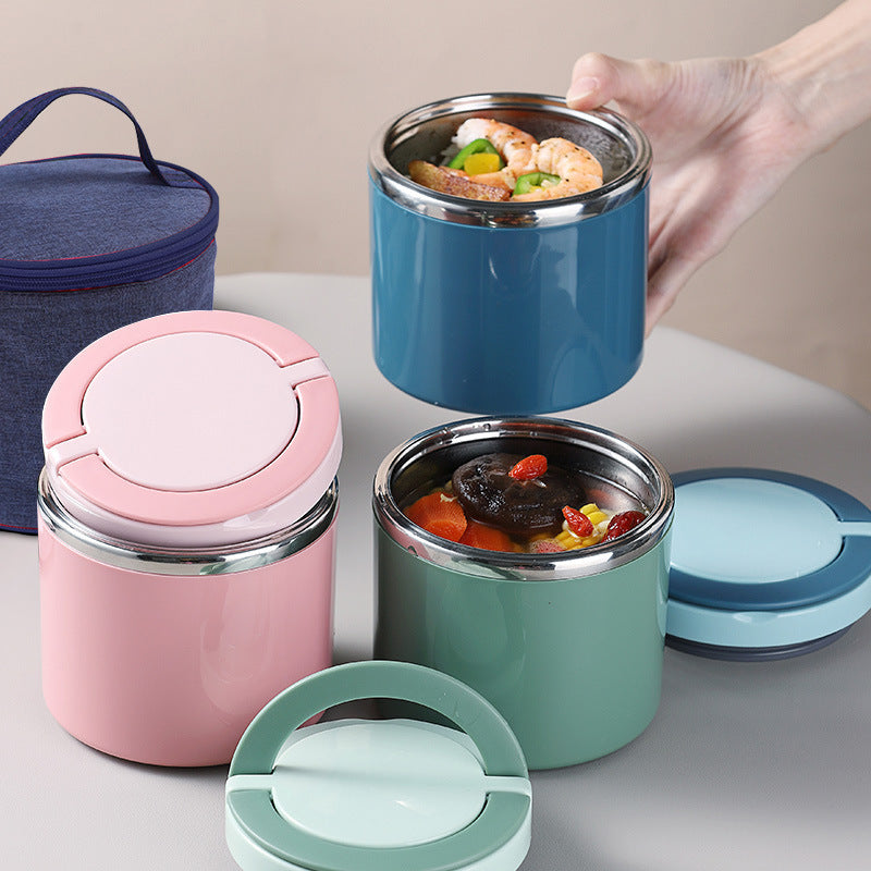 Aiyouhui Stainless Steel Insulated Lunch Box, Multi-Layer
