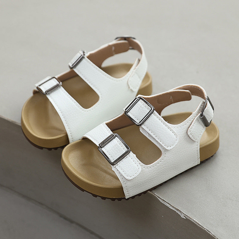 Mini Nose Kids' PVC Sandals, Soft-Sole Summer Sport Shoes
