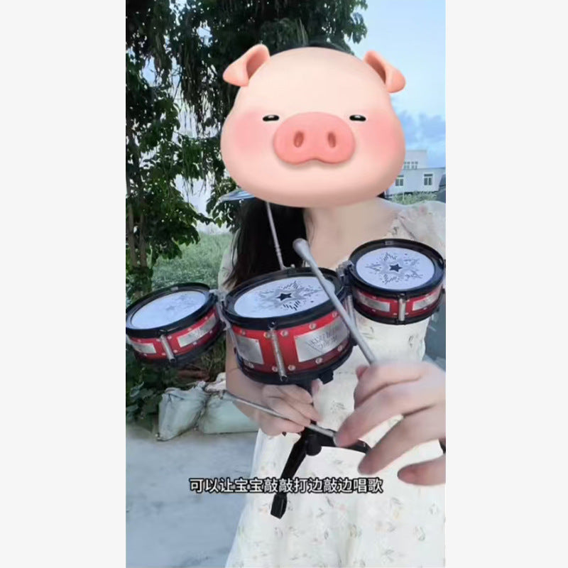 Kids' Simulation Jazz Drum Set, Percussion Musical Toy