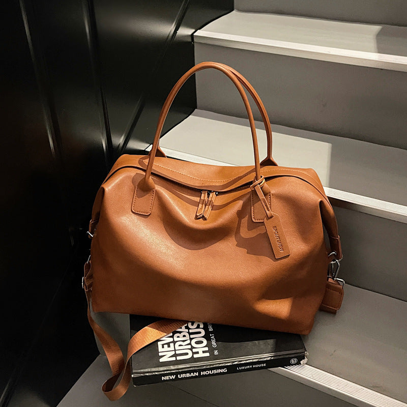 Joan Ji Large Tote Bag, Retro Niche Crossbody Shoulder
