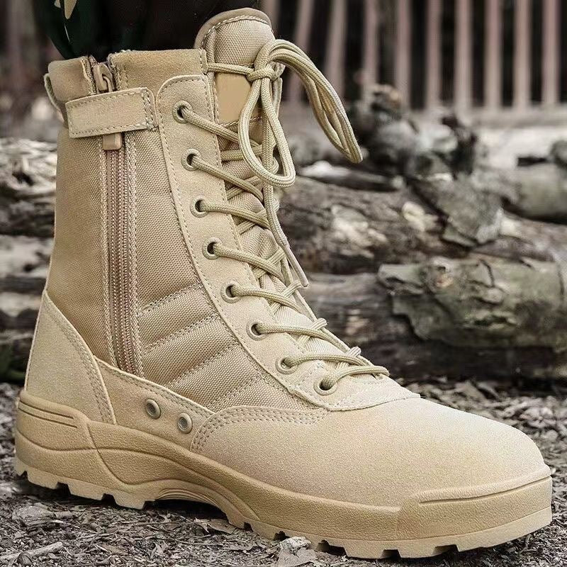 Jlxy Ultra-Light High-Top Combat Training Boots, Unisex