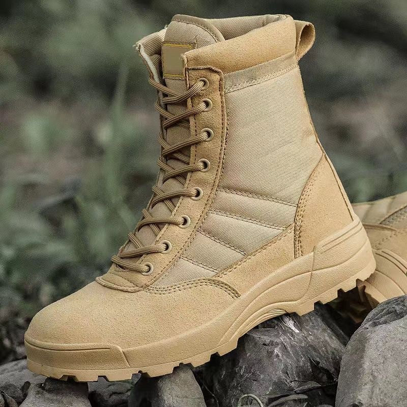 Jlxy Ultra-Light High-Top Combat Training Boots, Unisex