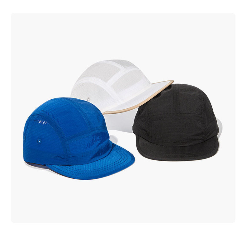 Quick-Dry Solid Color Baseball Cap, Lightweight Breathable Design