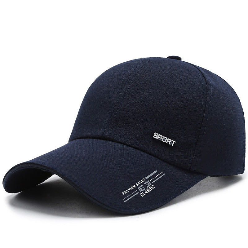 Korean Style Baseball Cap, Breathable Adjustable Travel Hat