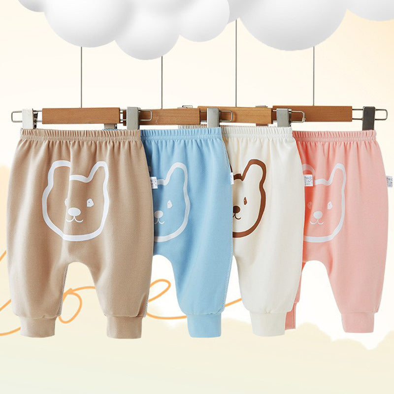 Infants' Pure Cotton Cartoon Trousers