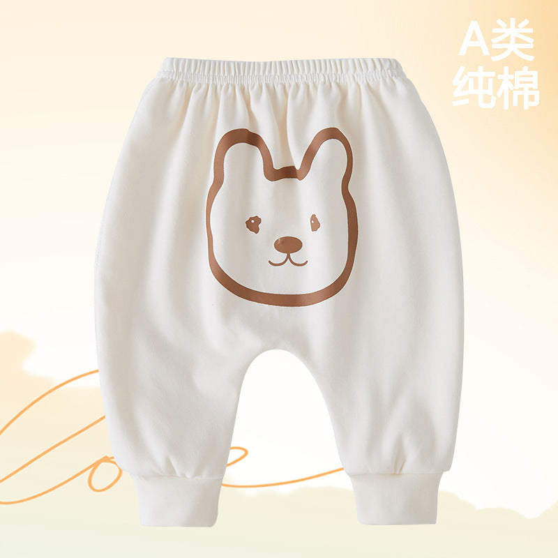 Infants' Pure Cotton Cartoon Trousers