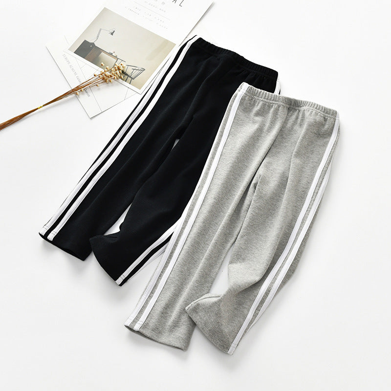 Unisex Children's Cotton Casual Sweatpants