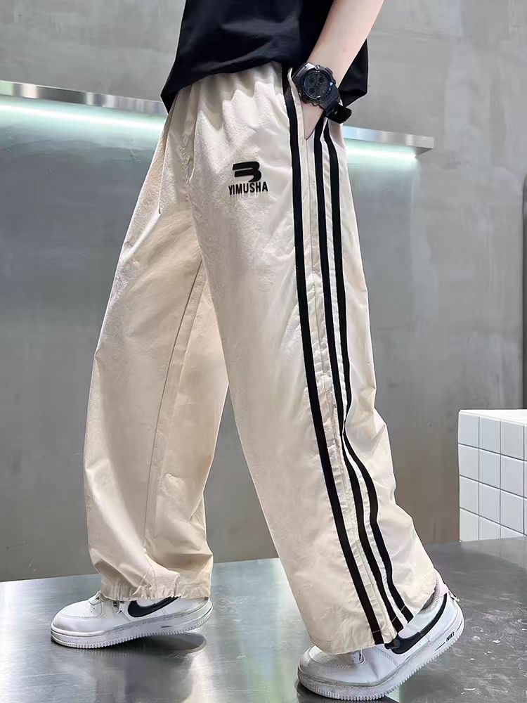 Boys' Quick-Drying Lightweight Summer Sports Trousers