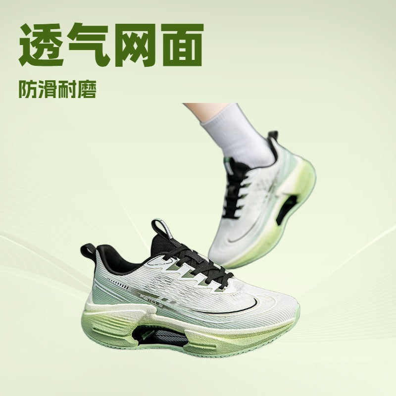 Unisex Running Shoes, Breathable Shock-Absorbing Sport Sneakers