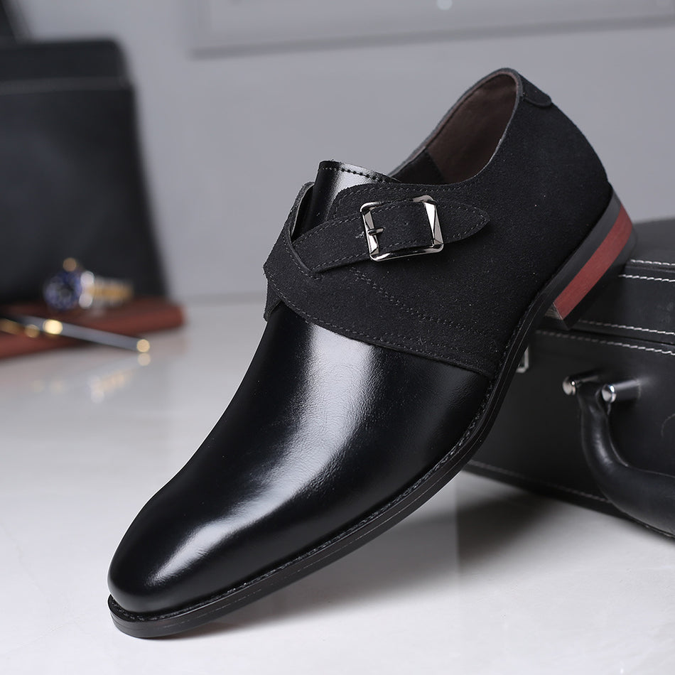 Men's Slip-On Business Shoes, British Style Soft-Sole Loafers