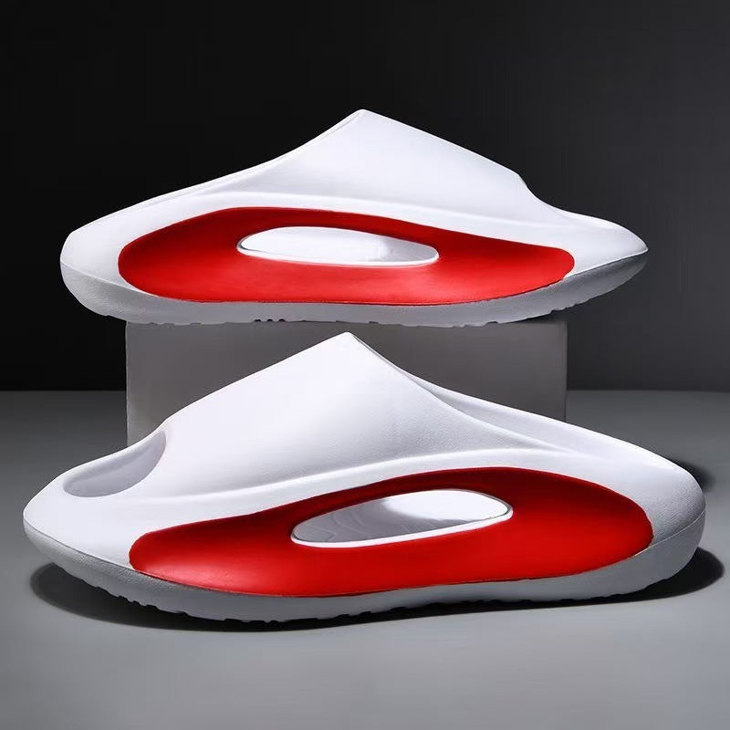 Unisex EVA Home Slippers, Breathable Couple Bath Sandals