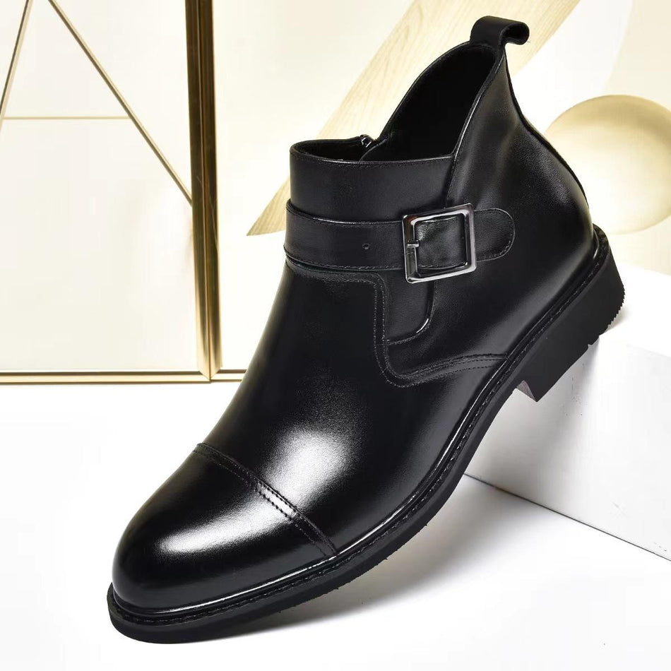 Men's British Retro Chelsea Boots Business Formal Short Boots
