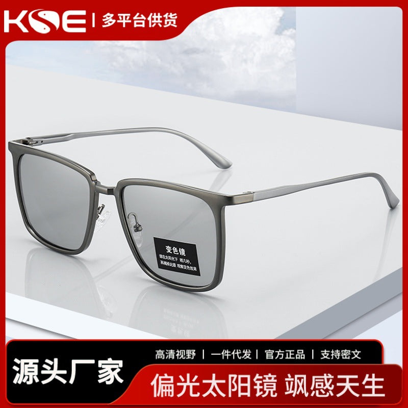 Men's Aluminum-Magnesium Polarized Sunglasses, UV400 Driving