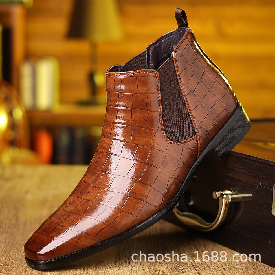Men's Chelsea Boots 22207 Fashion Casual British Style