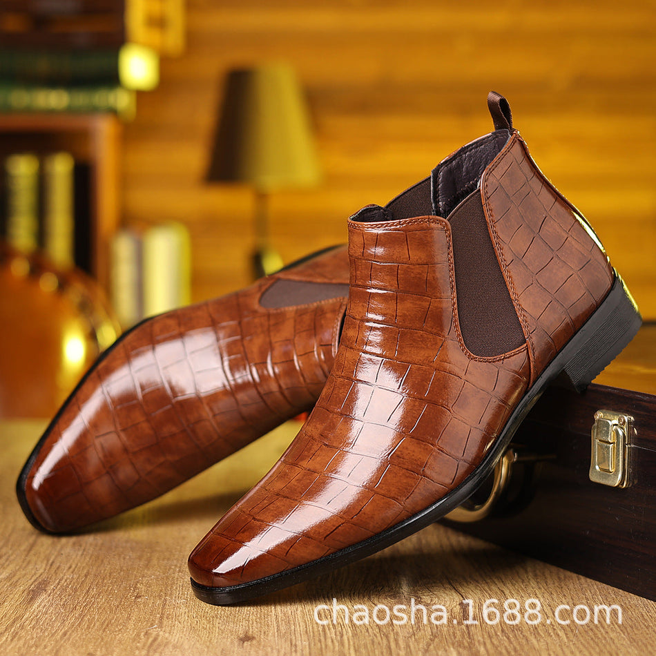 Men's Chelsea Boots 22207 Fashion Casual British Style