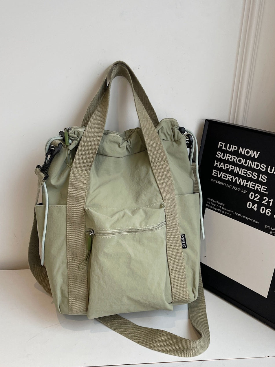 Women's Large-Capacity Convertible Backpack, Casual Travel Bag
