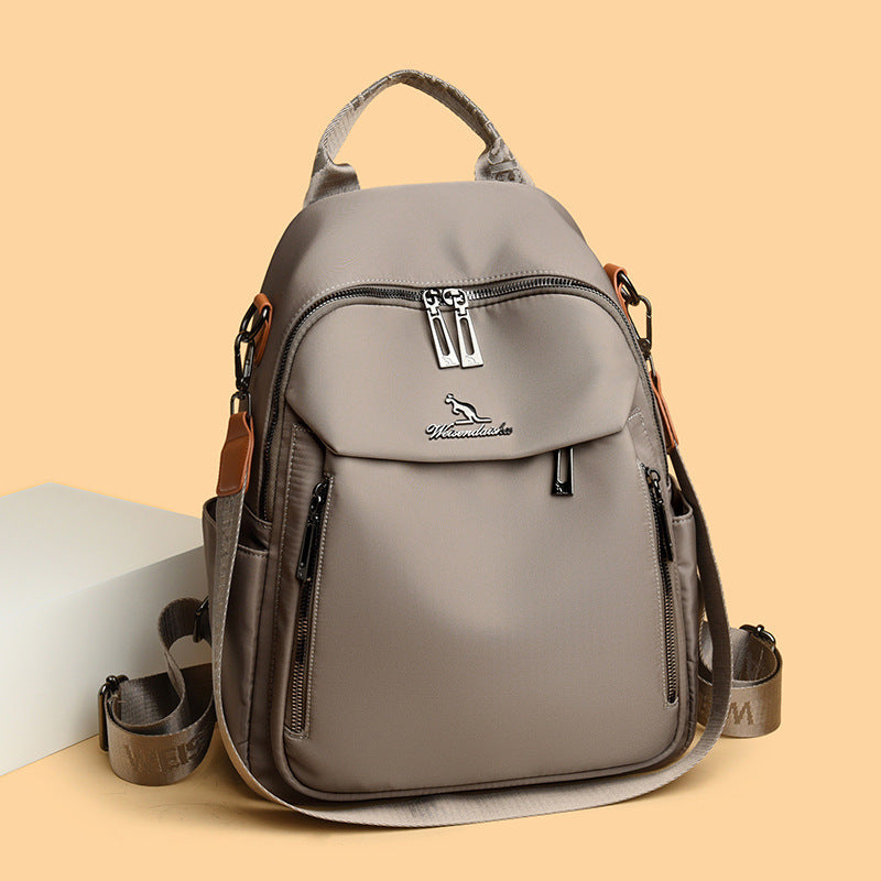 Women's Waterproof Oxford Backpack, Large Capacity Commuting Bag