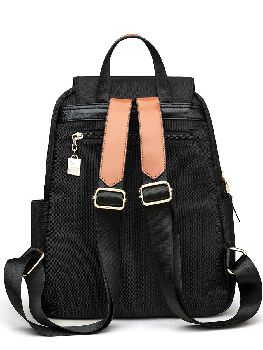 Women's Nylon Backpack, Korean Style Casual Commuting Bag