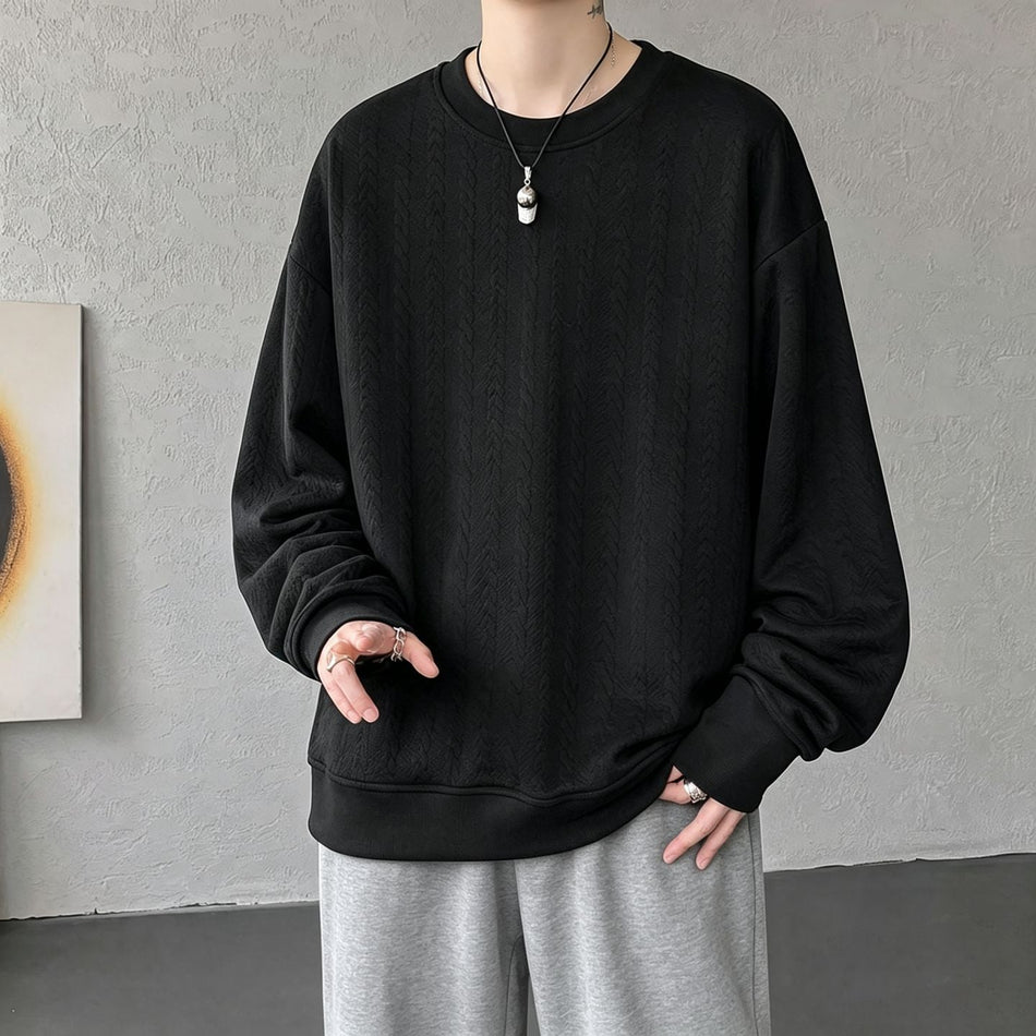 Men's Linen Crewneck Sleeveless Vest Japanese Retro Top