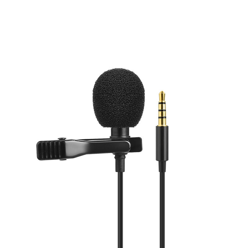 Wireless Lavalier Microphone Mobile Live Streaming Recording