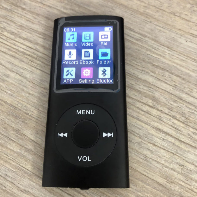 Ultra-Thin MP3 MP4 Player with Screen and Metal Walkman Design