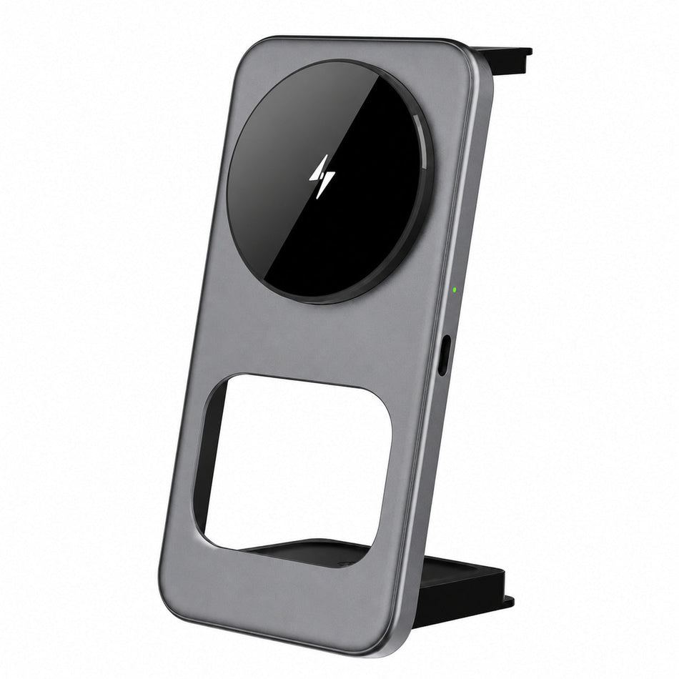 3-in-1 MagSafe Foldable 15W Wireless Charger Phone Stand