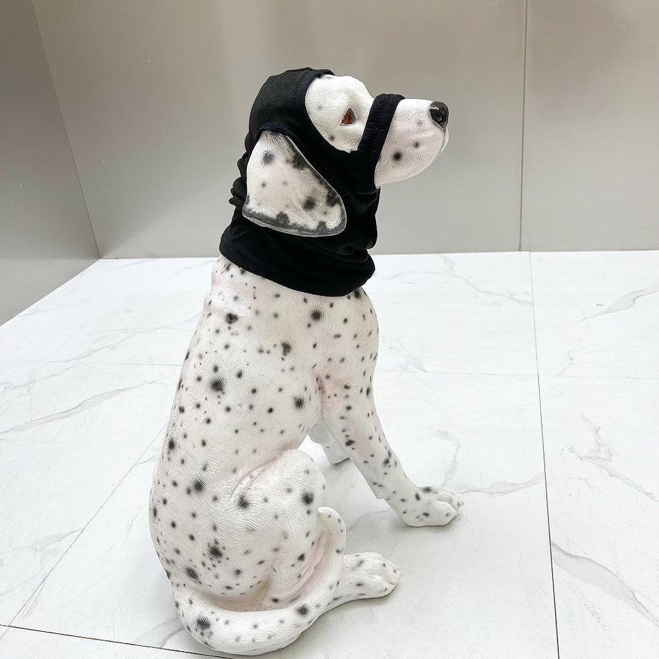 Dog Comfort Hood, Polyester Ear Cover Neck Scarf