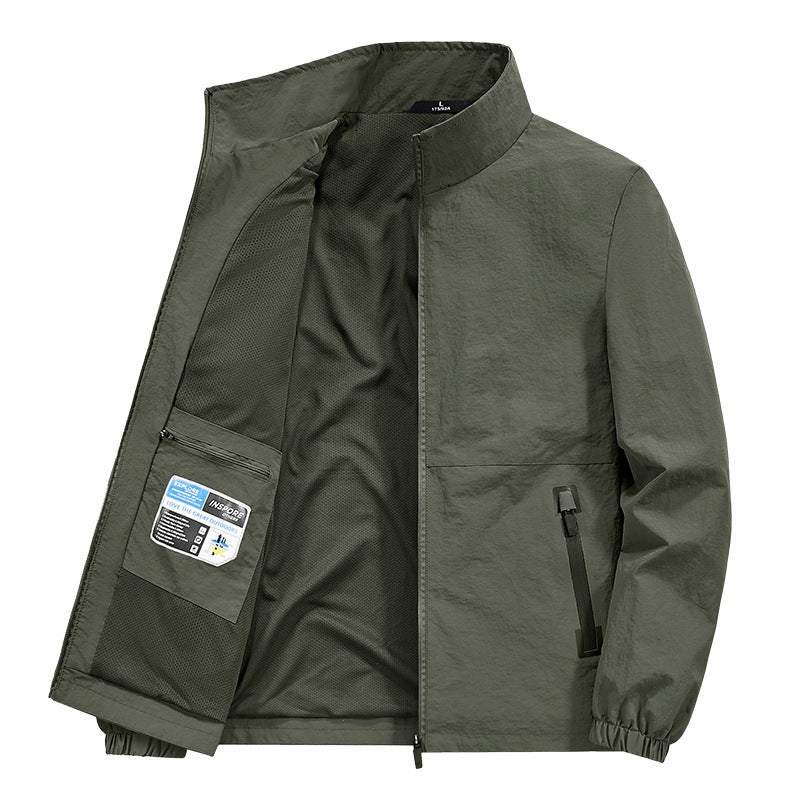Men's Casual Quick-Drying Lightweight Jacket