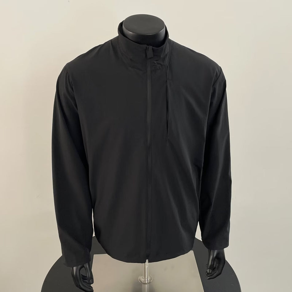 Men's Fitted Stand-Collar Thin Casual Jacket